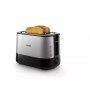 Philips | HD2637/90 Viva Collection | Toaster | Power W | Number of slots 2 | Housing material Metal/Plastic | Black - 2
